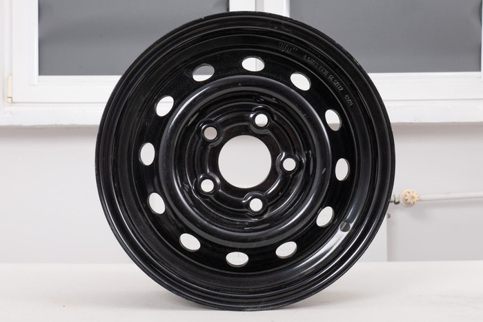 OUTLET Jante acier pour remorque UNITRAILER noire 4.5Jx13"H2 5x112 ET:30