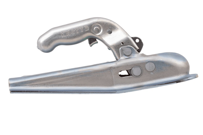 Attelage à boule KNOTT 6E0371.001 pour remorque de 750 kg avec timon en V