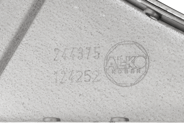 Cale de roue avec support de montage AL-KO UK53, h:247mm