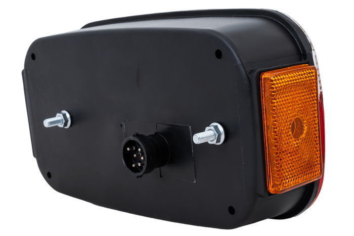 Feu arrière ASPÖCK Multipoint III, 8 fonctions, gauche