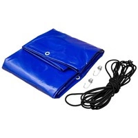 OUTLET Bâche plate UNITRAILER pour remorques bleue 264x150 cm GARDEN 265 KIPP et EXPERT 2615