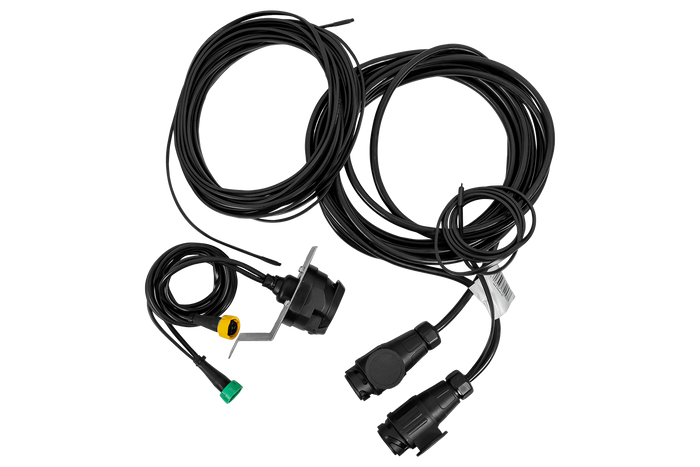 Faisceau électrique MANTES pour remorque de bateau, 9,57 m, prise 13 broches, 2 baïonnettes 5 broches