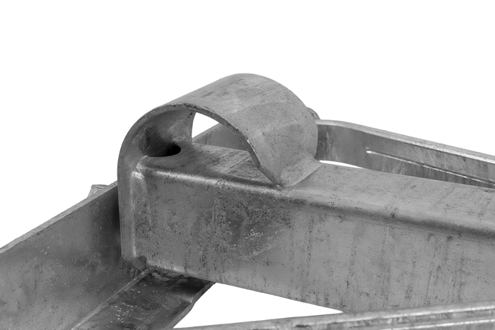 Stabilisateur d'angle extensible KNOTT 6X1197.007 pour remorque 1100 kg, 498 mm