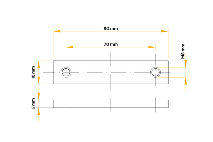 Rondelle de charnière latérale de remorque, WINTERHOFF BSCHG 40-A