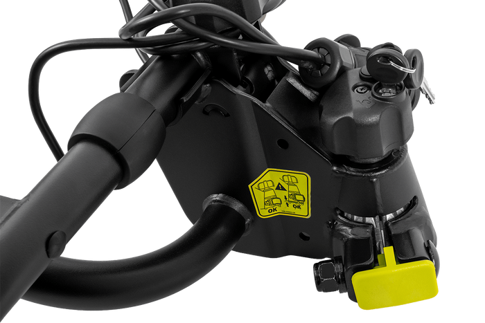 Porte-vélos Inter Pack Trio pour attelage 13 broches