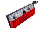 Feu arrière à baïonnette LED ASPÖCK EUROPOINT III 7 broches ASS2 avec avertisseur sonore et 7 fonctions (côté droit)
