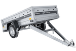 Remorque sur ressorts 230x125 UNITRAILER FORCE 230/R KIPP