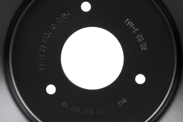 Jante en acier UNITRAILER noire 5ATx8"H2 3x90 ET:-11.23