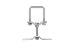 Support de roue de secours ProPlus pour remorque, profilé 60x60 mm