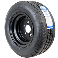 OUTLET Roue renforcée pour remorque LINGLONG TIRE 195/55 R10C 98/96N UNITRAILER RIM noir 6Jx10" 5x112 ET:-4