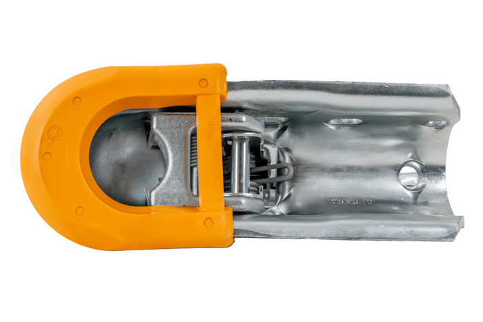 Attelage à boule STEELPRESS BC-3000.1D-00-00+Z3 pour remorque de 3000 kg avec timon tubulaire de 35 à 50 mm