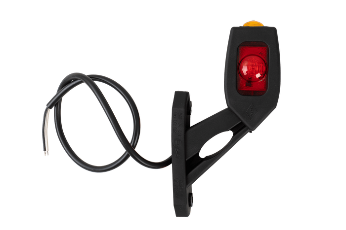 Feu de gabarit gauche LED HORPOL LD 2109/L sur bras en caoutchouc