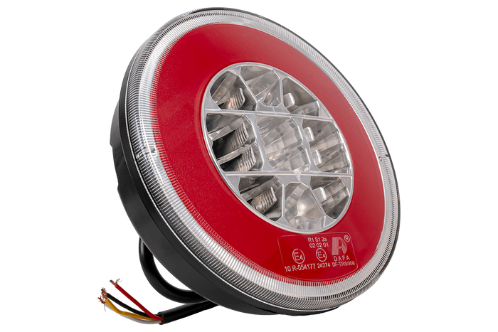 Feu arrière LED TT TECHNOLOGY TT.12008 Glo-Trac LED Hamburger, 3 fonctions universel