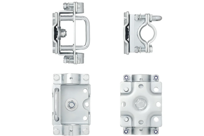 Collier de serrage pour roue jockey ProPlus 341532V01 avec fonction d'inclinaison 48 mm