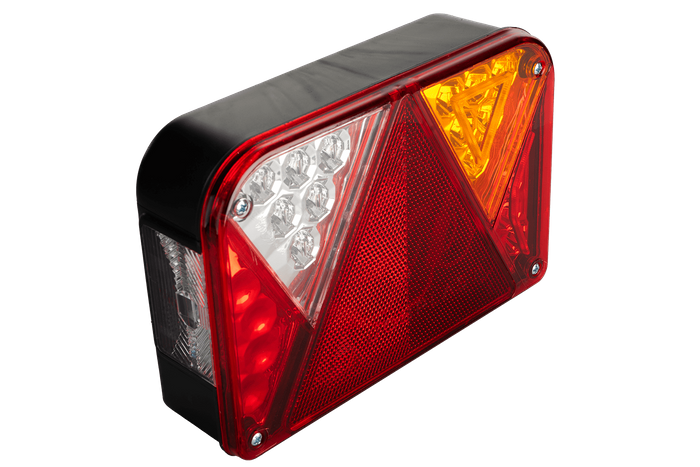 Feux arrière LED DOBPLAST DPT35 + faisceau MANTES 4 m 13 broches