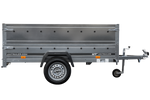 Remorque à un essieu 230x125 UNITRAILER GARDEN 230 KIPP avec ridelles BIS