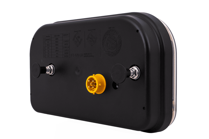 Feu arrière FRISTOM FT-170 LED baïonnette, 6 fonctions gauche