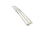 Rampe pliable UNITRAILER ALR002 en aluminium pour remorque, 221 cm, 340 kg, avec sangle