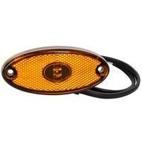 Feu de gabarit LED ASPÖCK FLATPOINT II, ​​orange, universel
