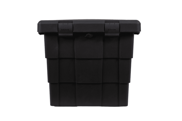 DAKEN 86004 PITBOX Coffre à outils pour sable et sel de déneigement, 655 x 570 x 520 mm, 108,5 l