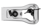 Boulon de verrouillage pour remorque porte-conteneurs STEELPRESS ZD-03 V.3, verrou de porte 3000 mm