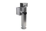 Support de manivelle extensible UNITRAILER JL2 pour remorque plateau 1300 kg 410-645 mm