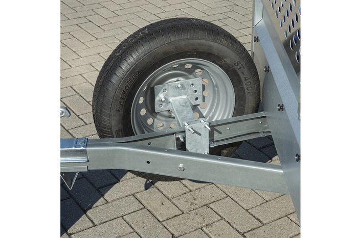 Support de montage de roue de secours de remorque ProPlus 342643, angle 8-16"
