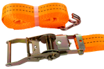 Courroie de transport orange UNITRAIER 5 m/35 mm/2 t avec tendeur