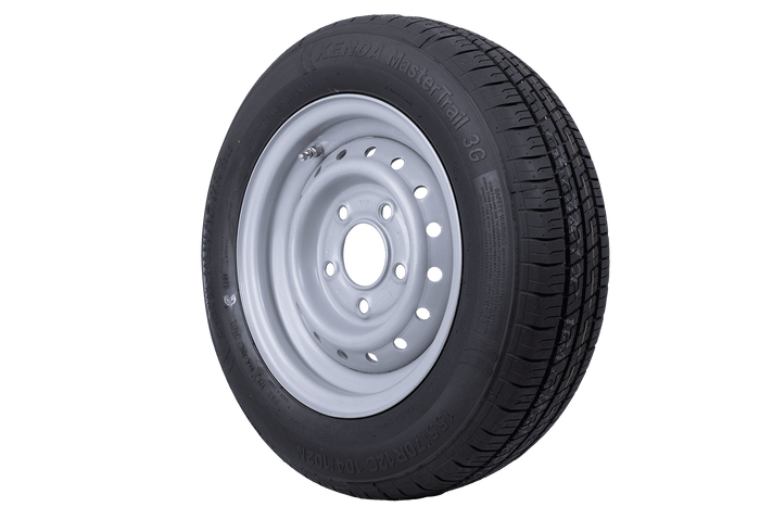 OUTLET Roue de remorque renforcée PNEU KENDA 155/70 R12C 104/102N JANTE STARCO 4.5Jx12&quot;H2 5x112 ET:20