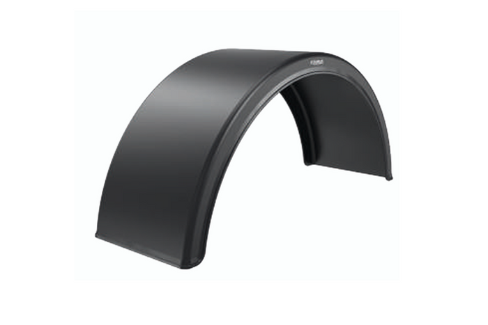 Garde-boue double pour remorque 19,5-22,5" DOMAR DK1535, passage de roue 1100/500 mm