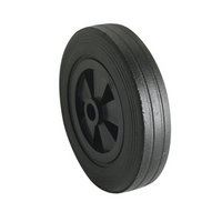 Roue de secours pour WINTERHOFF 294364, roue jockey en caoutchouc plein 200x50 mm