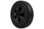 Roue de secours pour WINTERHOFF 294364, roue jockey en caoutchouc plein 200x50 mm