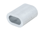Manchon à sertir aluminium pour câble DROMET ZLA.8, de 8 mm