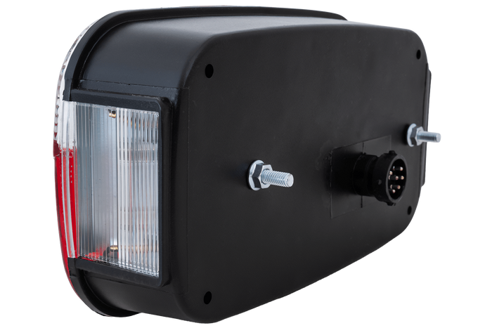 Feu arrière ASPÖCK Multipoint III, 8 fonctions, gauche