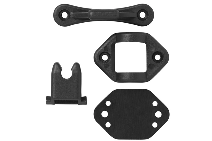 Loquet de porte de caravane ProPlus 362622PMBK, poignée de maintien de porte noire