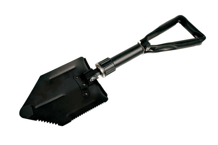 Pelle pliante LAMPA PATROL, pelle de style militaire