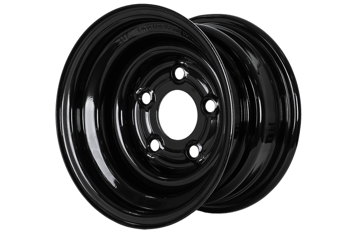 Jante en acier pour remorque UNITRAILER noire 6Jx10"H2 5x112 ET:-4