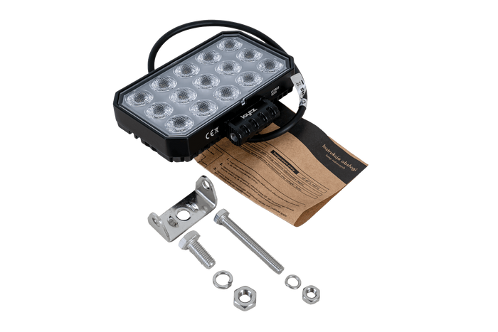 Lampe de travail, Réflecteur rectangulaire LED LAYTZ LY7303, 60 LED, 6000 lm