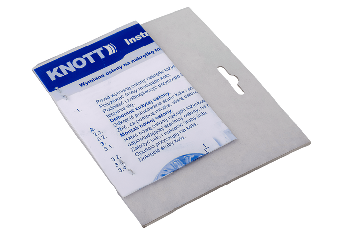 Cache-moyeu de 52,2 mm pour remorque KNOTT