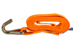 Courroie de transport orange UNITRAIER 2 m/25 mm/1 t avec tendeur