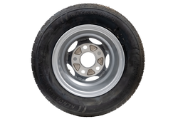 ROUE RENFORCÉE POUR REMORQUE PNEU KENDA 195/55 R10C 98/96N JANTE ALU STARCO 6Jx10&quot;H2 5x112 ET:-4
