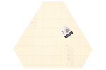 Autocollant réfléchissant HERMON, triangle de signalisation de ralentissement, 300x120mm