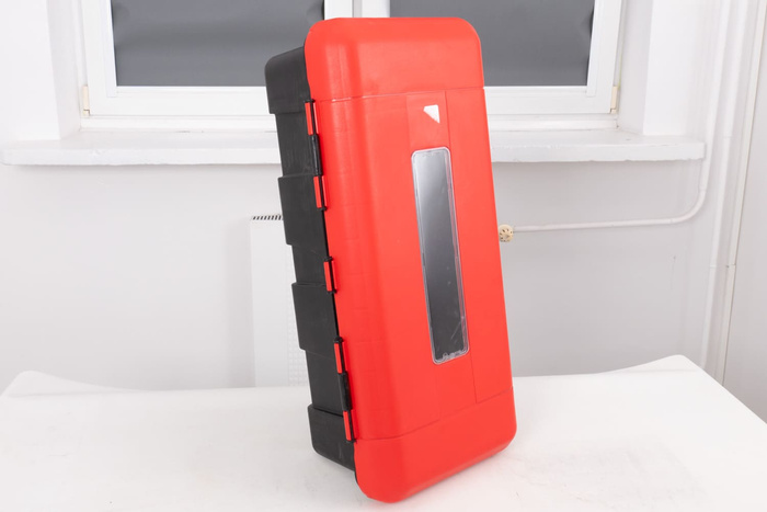 Boîte d&#39;extincteur OUTLET 6/9 kg DAKEN 82130 REGON 715 x 335 x 240 mm rouge