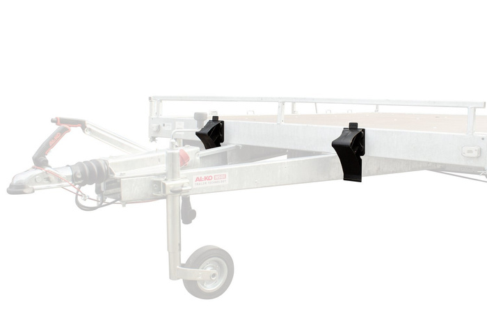 Cale de roue UNITRAILER h : 100 mm