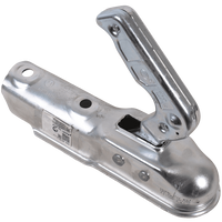 Attelage à boule STEELPRESS ZSK-0750C pour remorque de 750 kg avec timon tubulaire de 50 mm