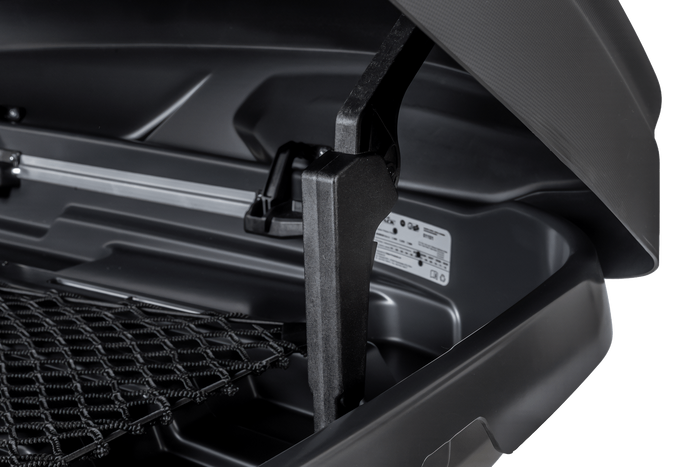 Coffre, box de toit Inter Pack Monsun S, noir mat