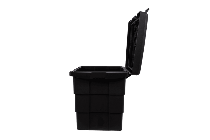 DAKEN 86004 PITBOX Coffre à outils pour sable et sel de déneigement, 655 x 570 x 520 mm, 108,5 l