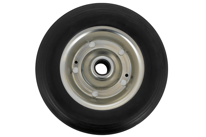 Roue de secours pour la roue jockey KNOTT 4802799X, en caoutchouc plein, 200 x 50 mm