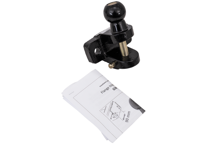 Attelage de remorquage AHAKA, boule d''attelage et attelage 50mm 3000kg