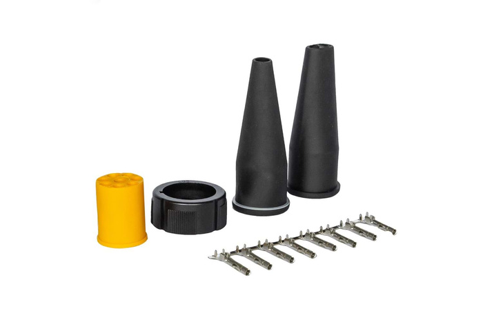 Jeu : 2x connecteur à baïonnette ASPÖCK 8 broches pour feux arrière 